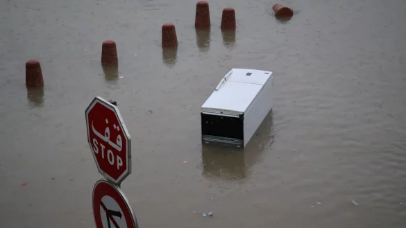 In Tunesien kommt es seit Montag zu schweren Regenf&auml;llen und &Uuml;berschwemmungen. - &copy; Zhou Haojin/XinHua/dpa