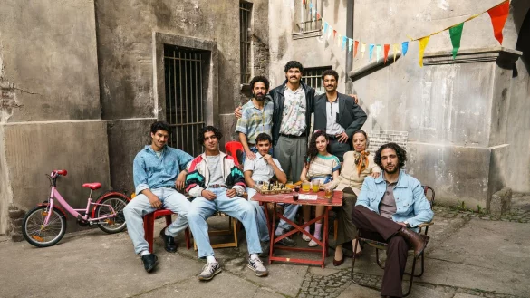 Die Serie &laquo;4 Blocks&raquo; bekommt eine Vorgeschichte, die in den 1990ern spielen soll. (Handout) - &copy; Julia Terjung/HBO Max/dpa