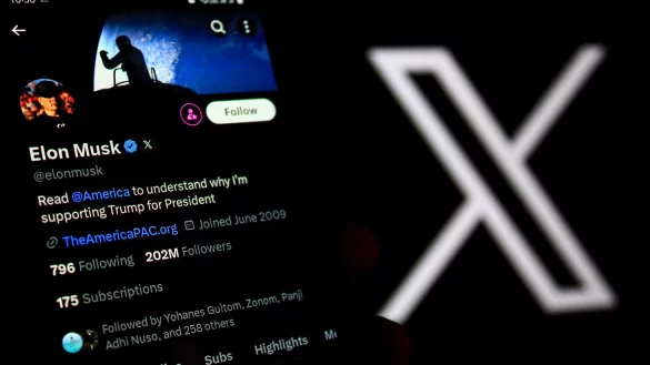 Die Online-Plattform X ist am Freitagnachmittag in mehreren L&auml;ndern ausgefallen. - &copy; Algi Febri Sugita/ZUMA Press Wire/dpa