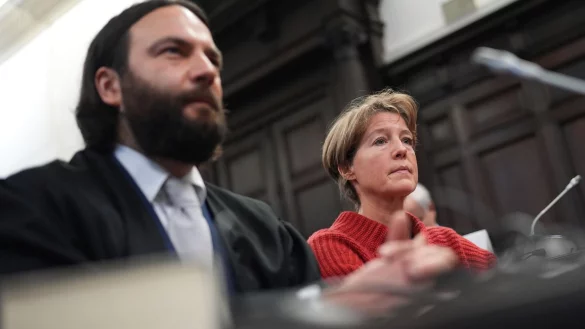 Eine mutma&szlig;liche Entf&uuml;hrerin hat bei der Staatsanwaltschaft ausgesagt. - &copy; Marcus Brandt/Pool dpa/dpa