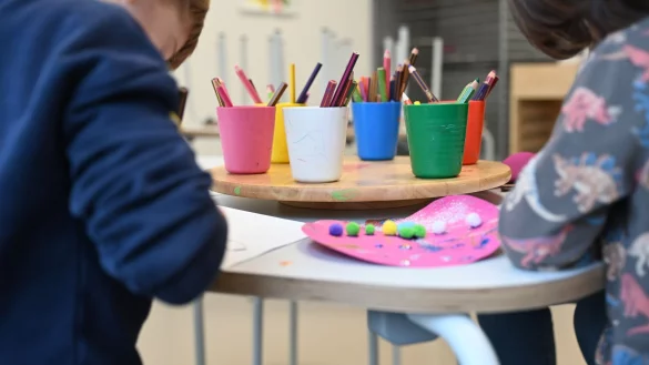 Viele bef&uuml;rchten einen massiven Qualit&auml;tsabbau in den Kitas in NRW. (Symbolbild) - &copy; Maximilian von Klenze/dpa