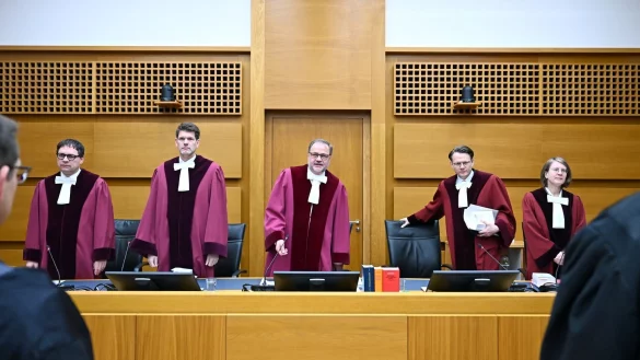 Die Deutsche Umwelthilfe hat die Klimaklage eingereicht. - &copy; Jennifer Br&uuml;ckner/dpa