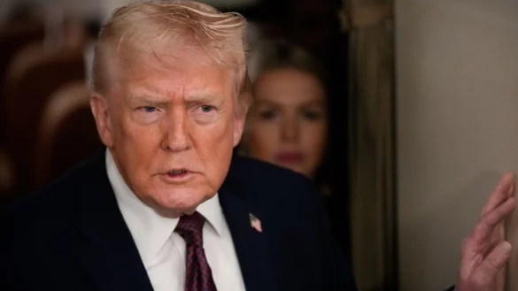 US-Pr&auml;sident Trump hat iranischen Demonstranten Hilfe zugesichert. (Archivfoto) - &copy; Julia Demaree Nikhinson/AP/dpa