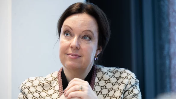 Anna Borg leitet den schwedischen Energiekonzern Vattenfall seit November 2020. - &copy; Ulrich Perrey/dpa