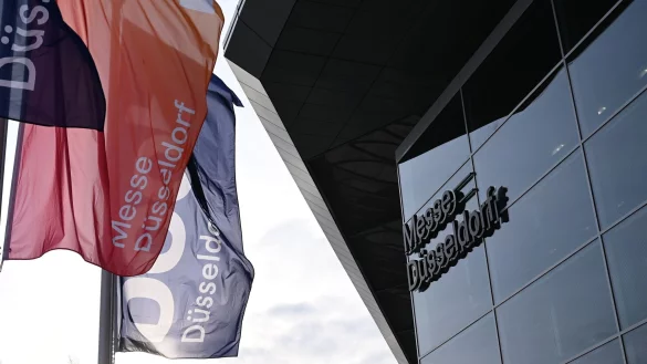 Vergangenes Jahr waren die Gesch&auml;fte eher m&auml;&szlig;ig, dieses Jahr soll es wieder aufw&auml;rtsgehen f&uuml;r die D&uuml;sseldorfer Messe. - &copy; Wolf von Dewitz/dpa