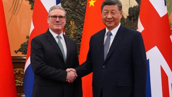 Das britisch-chinesische Verh&auml;ltnis war zuletzt stark abgek&uuml;hlt. - &copy; Carl Court/Pool Getty/AP/dpa