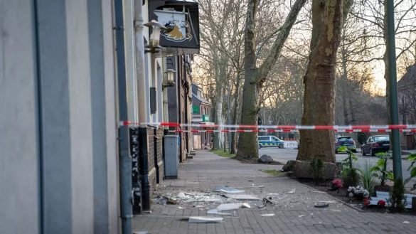 Betroffen sind die R&auml;ume eines jesidischen Kulturvereins. - &copy; Max Lametz/dpa