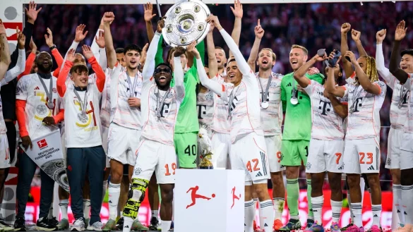 Sportlich die Nummer eins in Deutschland, beim Umsatz weltweit die Nummer drei: der FC Bayern. (Archivbild) - &copy; Tom Weller/dpa