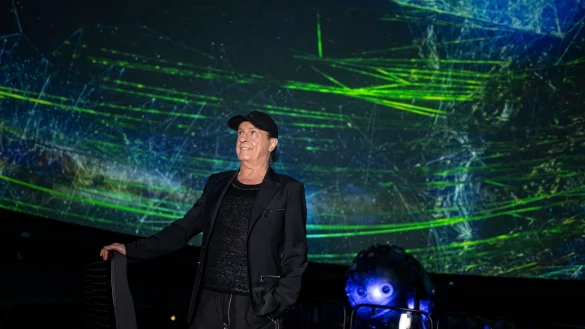 F&uuml;r Schilling ein &laquo;emotionales Erlebnis&raquo;: Bei einem EM-Spiel, das die deutsche Fu&szlig;ball-Nationalmannschaft gewann, sangen am Ende 60.000 Leute &laquo;Major Tom (v&ouml;llig losgel&ouml;st)&raquo;. (Archivbild) - &copy; Fabian Sommer/dpa