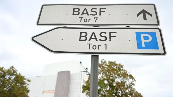Wohin f&uuml;hrt der Weg des weltgr&ouml;&szlig;ten Chemiekonzerns BASF? - &copy; Uwe Anspach/dpa