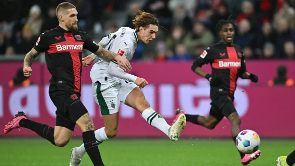 Meister Bayer Leverkusen bestreitet das Saisonauftaktspiel am 23. August bei Borussia M&ouml;nchengladbach. - &copy; Marius Becker/dpa