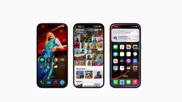 Die iOS-Version 18 bietet neue Features, mit der viele Anpassungsoptionen vom Homescreen bis hin zum Kontrollzentrum eingef&uuml;hrt werden. - &copy; Apple Inc./dpa-tmn