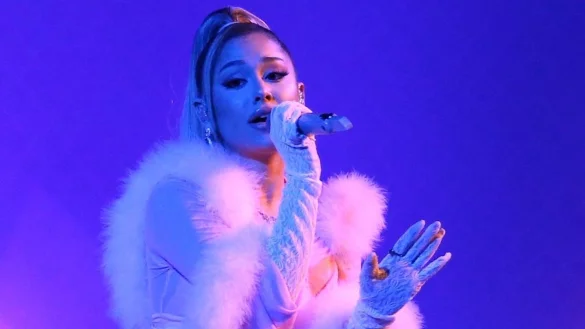 Ariana Grande bei den Grammy Awards im Januar 2020. - &copy; Matt Sayles/Invision/AP/dpa