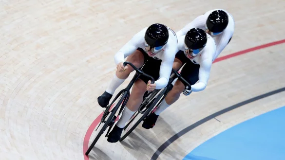 Die deutschen Teamsprinterinnen waren nur im kleinen Finale vertreten. - &copy; Jan Woitas/dpa