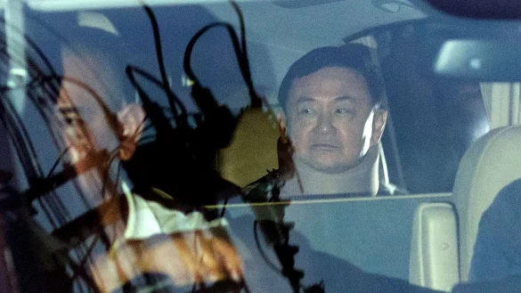 Der ehemalige thail&auml;ndische Premierminister Thaksin Shinawatra war im vergangenen August 2023 nach 15 Jahren im Exil in seine Heimat zur&uuml;ckgekehrt. - &copy; Wason Wanichakorn/AP