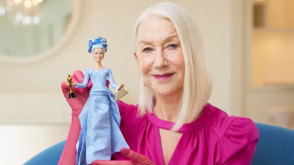 Auch der britischen Schauspielerin Helen Mirren wurde eine Barbie-Puppe gewidmet. - &copy; Ryan Schude/Mattel Inc/PA Media/dpa