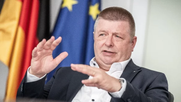 Der Krieg in Nahost sei eine Ursache f&uuml;r die Versch&auml;rfung der Bedrohungslage, so Haldenwang. - &copy; Michael Kappeler/dpa