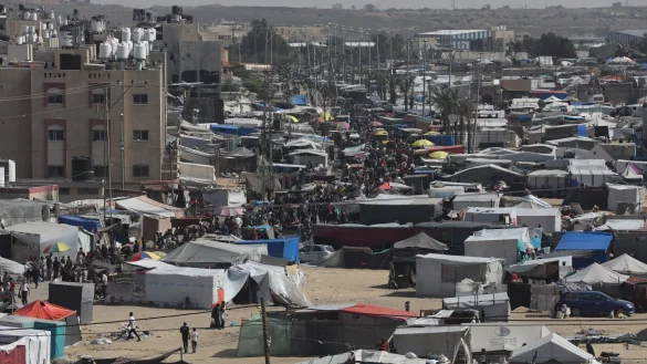 Israel soll seine Pl&auml;ne f&uuml;r eine Gro&szlig;offensive in Rafah aufgegeben haben. - &copy; Omar Ashtawy/APA Images via ZUMA Press Wire/dpa