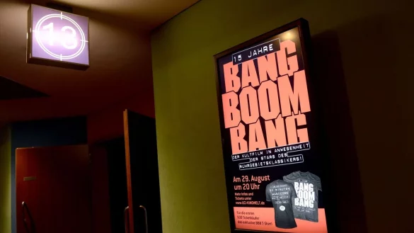 Nicht das erste Geburtstagsfest: Bang Boom Bang l&auml;uft in einem Bochumer Kino nun seit 25 Jahren (Archivfoto) - &copy; Caroline Seidel/dpa