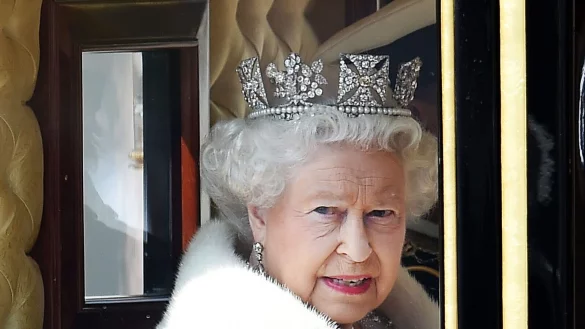 Pr&auml;gte die britische Monarchie: Elizabeth II. - &copy; Andy Rain/EPA/dpa