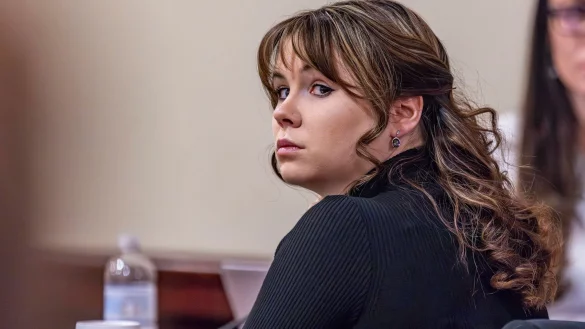 Hannah Gutierrez-Reed war bei den Dreharbeiten f&uuml;r den Western &laquo;Rust&raquo; mit Hauptdarsteller Alec Baldwin f&uuml;r Sicherheit am Set zust&auml;ndig. - &copy; Luis S&aacute;nchez Saturno/Pool Santa Fe New Mexican/AP