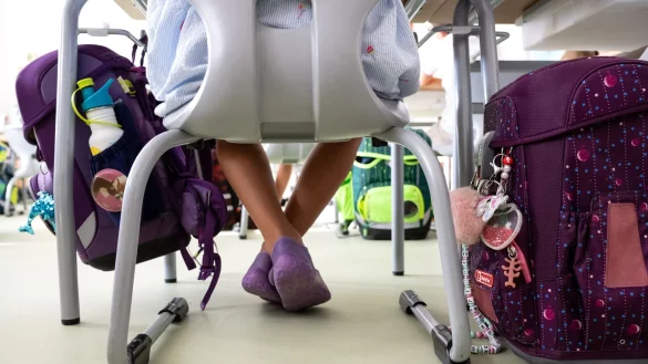 In NRW besuchten 52,7 Prozent der Grundsch&uuml;ler im vergangenen Schuljahr den Ganztag an Schulen. (Archivfoto) - &copy; Sven Hoppe/dpa