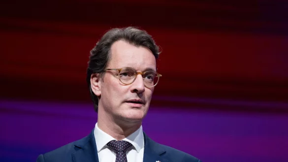 Hendrik W&uuml;st (CDU), Ministerpr&auml;sident von Nordrhein-Westfalen. - &copy; Rolf Vennenbernd/dpa