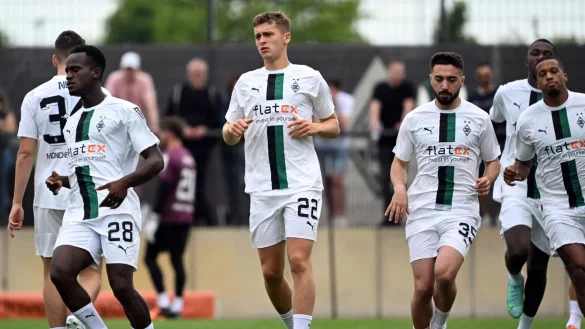 Oscar Fraulo im Training bei Borussia M&ouml;nchnengladbach - &copy; Federico Gambarini/dpa