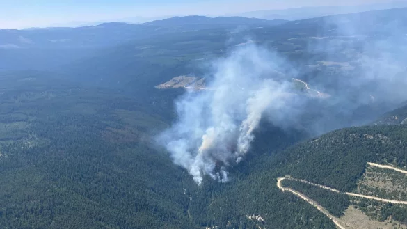 Wie in den vergangenen Jahren gibt es in Kanada und in den USA zahlreiche Waldbr&auml;nde. - &copy; ---/BC Wildfire Service/XinHua/dpa