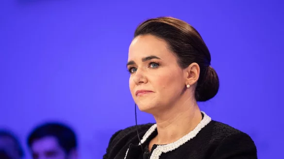 Ungarns Staatschefin Katalin Novak legt ihr Amt nieder. - &copy; Hannes P Albert/dpa