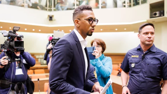 Profi-Fu&szlig;baller Jerome Boateng muss sich wegen des Vorwurfs der K&ouml;rperverletzung an seiner Ex-Partnerin vor Gericht verantworten. - &copy; Matthias Balk/dpa
