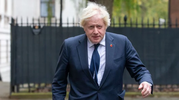 Boris Johnson hatte vor gut einem Jahr sein Mandat im Unterhaus niedergelegt und war damit einer Suspendierung zuvorgekommen. - &copy; Tayfun Salci/ZUMA Press Wire/dpa