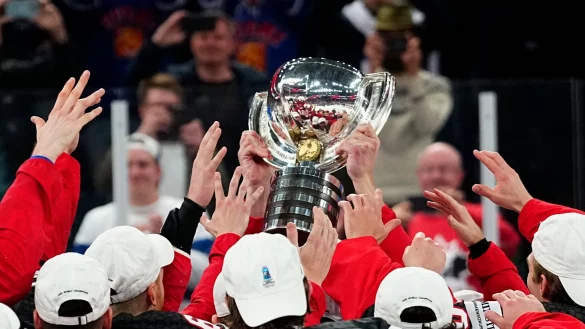 Die Kanadier sind Titelverteidiger bei der Eishockey-WM. - &copy; Pavel Golovkin/AP/dpa