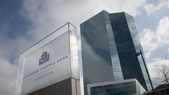 Die EZB in Frankfurt am Main. - &copy; Boris Roessler/dpa
