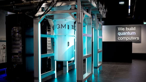 &laquo;Das Rechenzentrum soll der Forschung dienen, um die Leistung und Fehlertoleranz unserer Quantenrechner zu verbessern.&raquo; - &copy; IQM Quantum Computers/dpa