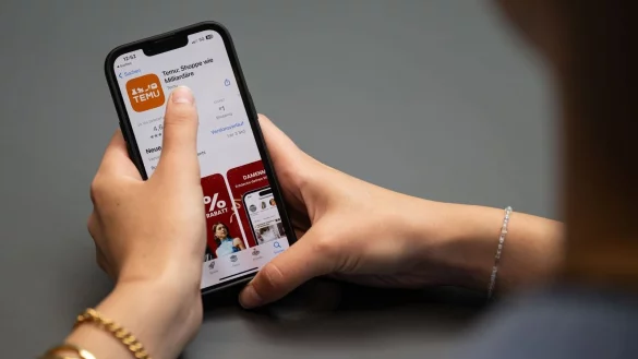 Der Online-H&auml;ndler Temu erfreut sich in Deutschland gro&szlig;er Beliebtheit. - &copy; Hannes P Albert/dpa