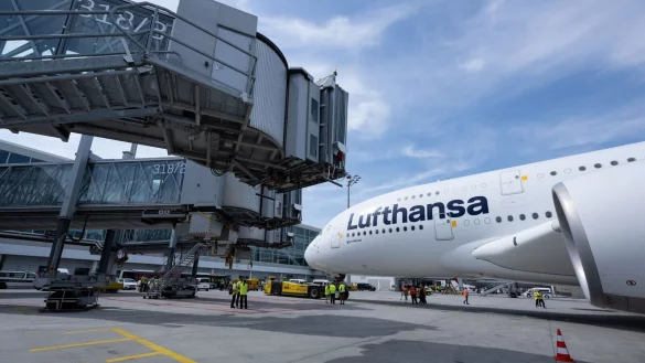 Die Gewerkschaft Verdi ruft das Lufthansa-Bodenpersonal zu einem Warnstreik auf. - © Sven Hoppe/dpa
