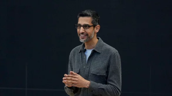 Google-Chef Sundar Pichai hat sich zum Film &laquo;Her&raquo; ge&auml;u&szlig;ert. - &copy; Jeff Chiu/AP/dpa