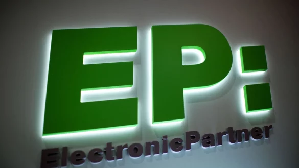 Das Logo von ElectronicPartner. - &copy; Rolf Vennenbernd/dpa/Archivbild