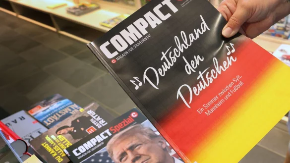 Im Handel ist &laquo;Comapct&raquo; nicht mehr zu finden. Droht auch Besitzern des Magazins eine Strafe? - &copy; Karl-Josef Hildenbrand/dpa