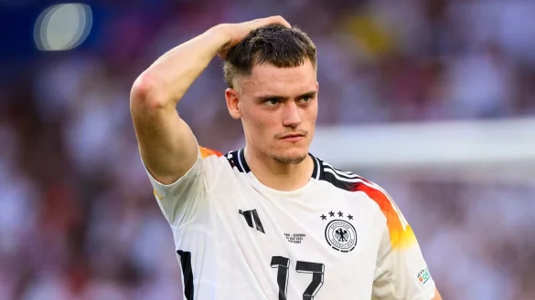 Florian Wirtz ist stolz auf das Erreichte mit der DFB-Elf. - &copy; Tom Weller/dpa