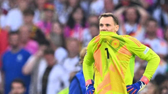 Das EM-Aus gegen Spanien war Manuel Neuers letztes Spiel im DFB-Tor. - © Tom Weller/dpa