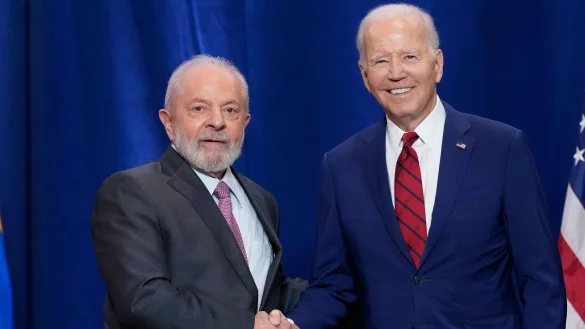 Die Staatschefs der beiden bev&ouml;lkerungsreichsten L&auml;nder in Amerika fordern Transparenz ein. - &copy; Susan Walsh/AP/dpa