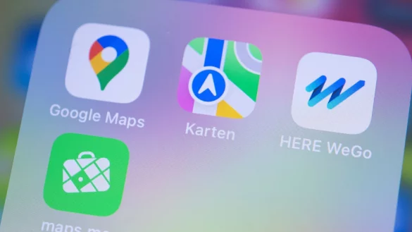 Offline-Karten in Apple Maps: Mit iOS 17 k&ouml;nnen Nutzer Karten zur Offline-Nutzung speichern. - &copy; Catherine Waibel/dpa-tmn