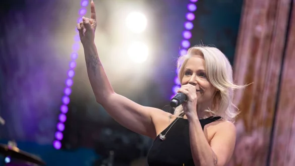 1993 ver&ouml;ffentlichte Michelle ihre erste Single. - &copy; Christoph Reichwein/dpa