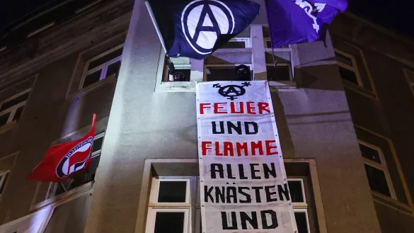 In Sachsen hat die linksextremistische Gruppe um Lina E. zuletzt f&uuml;r gro&szlig;es Aufsehen gesorgt. - &copy; Jan Woitas/dpa