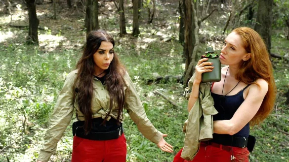 Kader und Georgina geraten aneinander. - &copy; --/RTL+/dpa