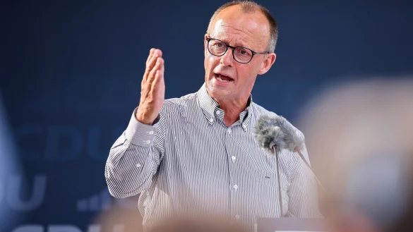 Friedrich Merz formuliert Ziele f&uuml;r seine Partei zur Bundestagswahl 2025. (Archivbild) - &copy; Jan Woitas/dpa