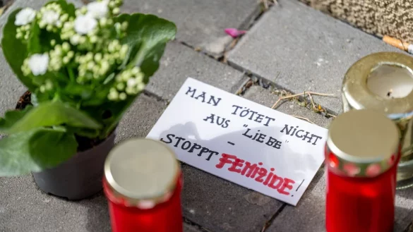 Die Polizei hat einen 45 Jahre alten Tatverdächtigen festgenommen. - © Fabian Sommer/dpa