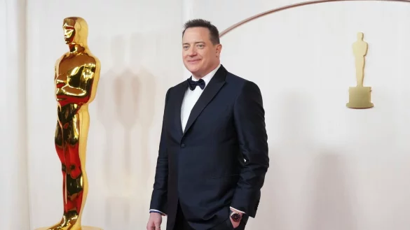 Brendan Fraser schl&uuml;pft bald in die Rolle von Dwight D. Eisenhower kurz vor dem D-Day. (Archivbild) - &copy; Jordan Strauss/Invision/AP/dpa